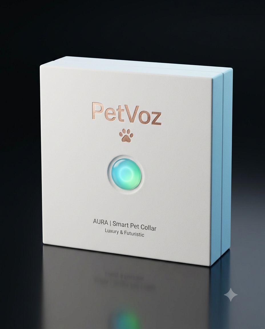 Caixa PetVoz Aura fechada